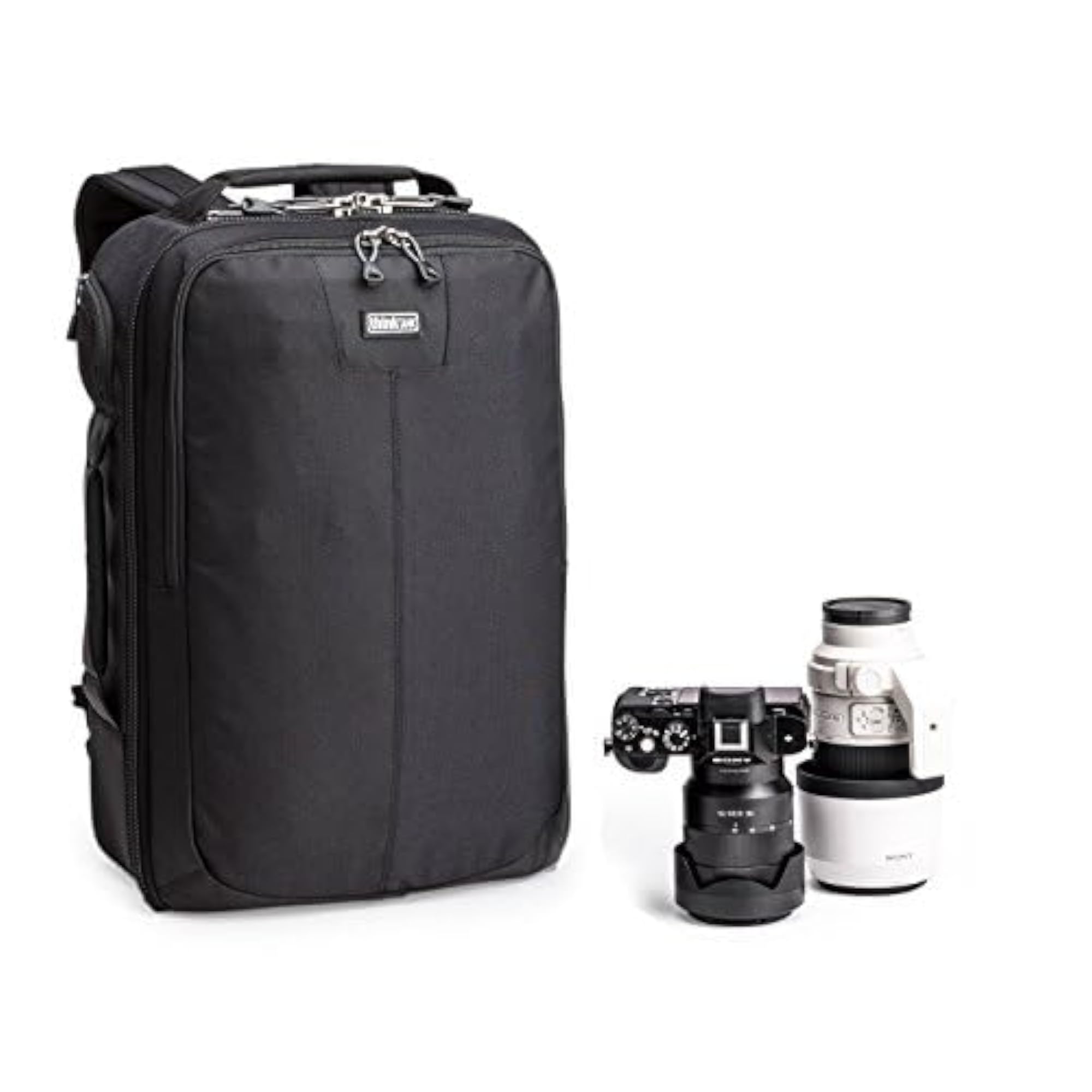 Black Airport Essentials Bag